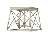 Guildford Farm 3 Light 14 Inch Wide Flush Mount by Bailey Street Home - 372-BEL-1002101