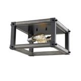 Dingle Loan 2 Light 12 Inch Wide Flush Mount by Bailey Street Home - 372-BEL-856841