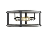Dingle Loan 3 Light 16.25 Inch Wide Flush Mount by Bailey Street Home - 372-BEL-856837