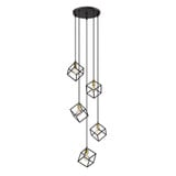 Crofton Fold 5 Light Large Pendant by Bailey Street Home - 372-BEL-937968