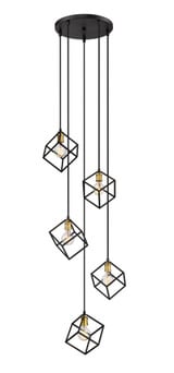 Crofton Fold 5 Light Large Pendant by Bailey Street Home - 372-BEL-937968