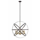 Mountbatten Dell 8 Light Large Pendant by Bailey Street Home - 372-BEL-746996
