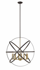 Mountbatten Dell 8 Light Large Pendant by Bailey Street Home - 372-BEL-746996