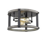 Dingle Loan 2 Light 12.75 Inch Wide Flush Mount by Bailey Street Home - 372-BEL-856840