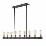 Dingle Loan 9 Light Mini Island Pendant by Bailey Street Home - 372-BEL-1223174
