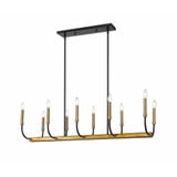 Ambrose Quadrant 10 Light Linear Island Pendant by Bailey Street Home - 372-BEL-937889