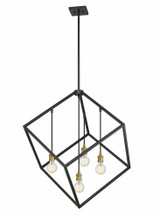Crofton Fold 4 Light Oversized Linear Pendant by Bailey Street Home - 372-BEL-937966