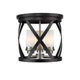 Radigan Lane 3 Light 13 Inch Wide Flush Mount by Bailey Street Home - 372-BEL-937912
