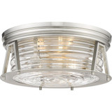 Lysander Field 3 Light 16 Inch Wide Flush Mount by Bailey Street Home - 372-BEL-1113068