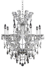Brahms 8 Light Large Chandelier by Allegri - 023454-3628