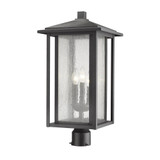 Temple Chase 3 Light Outdoor Post Mount Lantern 11 x 22.44 Inches by BSH - 372-BEL-1222879