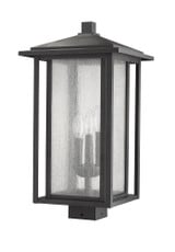 Temple Chase 3 Light Outdoor Post Mount Lantern 11 x 22.44 Inch by BSH - 372-BEL-689099