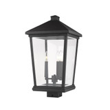 Heritage Cloisters 3 Light Medium Outdoor Post Mount by Bailey Street Home - 372-BEL-856773