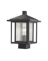Temple Chase 1 Light Outdoor Post Mount Lantern 9 x 13.27 Inches by BSH - 372-BEL-689106