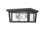 Ashton Woodlands 3 Light 12 Inch Wide Flush Mount by Bailey Street Home - 372-BEL-856892