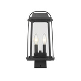Links By Pass 2 Light Outdoor Post Mount 15 Inch Tall by Bailey Street Home - 372-BEL-856855