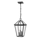 Keats Cloisters 3 Light Small Outdoor Chain Pendant by Bailey Street Home - 372-BEL-1002088