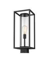 Newby Head 1 Light Outdoor Post Mount 20.25 Inch Tall by Bailey Street Home - 372-BEL-937861