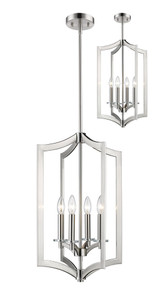 Caxton Poplars 4 Light Medium Pendant by Bailey Street Home - 372-BEL-600743