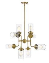 Ash Acres Eight Light Oversized Pendant by Bailey Street Home - 372-BEL-689159