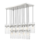 Robinson Down 17Light Linear Chandelier 15 Inch Tall X 20.25 Inch Wide by BSH - 372-BEL-1365429