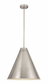 Warwick Haven 1 Light Large Pendant 24 Inch Tall by Bailey Street Home - 372-BEL-1047644