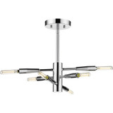 Norton Strand 6 Light 12.5 Inch Wide Semi Flush Mount by Bailey Street Home - 372-BEL-1112997