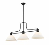 Moughland Lane 3 Light Steel Medium Pendant by Bailey Street Home - 372-BEL-1283318