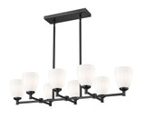 Wessex Top 8 Light Linear Chandelier 8.25 Inch Tall and 17.5 Inch Wide by BSH - 372-BEL-1374902