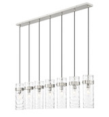 Robinson Down 7 Light Linear Chandelier 15 Inch Tall X 5.25 Inch Wide by BSH - 372-BEL-1365434