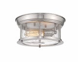 Woodcroft Gardens 2 Light Seaside Flush Mount by Bailey Street Home - 372-BEL-1002069