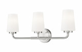 George Sidings 3 Light Bath Vanity 9.5 Inch Tall and 24 Inch Wide by BSH - 372-BEL-1374907