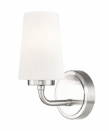 George Sidings 1 Light Wall Sconce 9.5 Inch Tall and 4.5 Inch Wide by BSH - 372-BEL-1374905