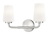 George Sidings 2 Light Bath Vanity 9.5 Inch Tall and 16 Inch Wide by BSH - 372-BEL-1374906