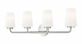 George Sidings 4 Light Bath Vanity 9.5 Inch Tall and 32 Inch Wide by BSH - 372-BEL-1374908