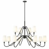 Bay Highway 12 Light Oversized Chandelier by Bailey Street Home - 159-BEL-1325496