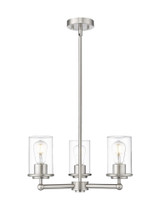 Evesham Glas 3 Light Small Chandelier by Bailey Street Home - 159-BEL-1325465