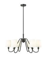 Bay Highway 6 Light Large Chandelier by Bailey Street Home - 159-BEL-1325501