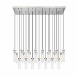 Osborne Drift 23 Light Linear Chandelier 12.75 x 18 Inches Wide by BSH - 372-BEL-1332940