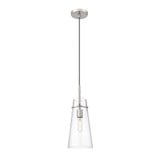 Brick Kiln Elms 1 Light Small Pendant 13 Inch Tall by Bailey Street Home - 159-BEL-1325494