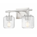 Leman Road 2 Light Bath Vanity 9 Inch Tall and 14 Inch Wide by BSH - 372-BEL-1363480