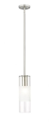 Rock Quadrant 1 Light Contemporary Mini Pendant by Bailey Street Home - 372-BEL-1325515