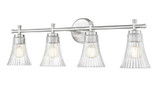 Moorside Celyn 4 Light Bath Vanity 10 Inch Tall and 32 Inch Wide by BSH - 372-BEL-1374925