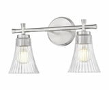 Moorside Celyn 2 Light Bath Vanity 10 Inch Tall and 16 Inch Wide by BSH - 372-BEL-1374923