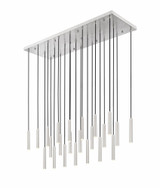Victoria Haven 115W 23 LED Linear Chandelier 12 Inch Tall X 18 Inch Wide by BSH - 372-BEL-1365456