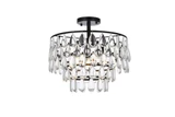 Bracken Head 3 Light 16 Inch Wide Flush Mount by Bailey Street Home - 390-BEL-1302570