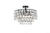 Bracken Head 5 Light 18 Inch Wide Flush Mount by Bailey Street Home - 390-BEL-1302303