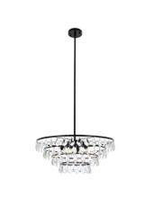 Mackenzie Knoll 6 Light Large Pendant 24 Inch Length by Bailey Street Home - 390-BEL-1302198