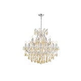 Wheatley Wood 24 Light Oversized Chandelier by Bailey Street Home - 390-BEL-1302316
