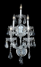 Sycamore Ground 5 Light Wall Sconce 25 Inch Tall by Bailey Street Home - 390-BEL-875995